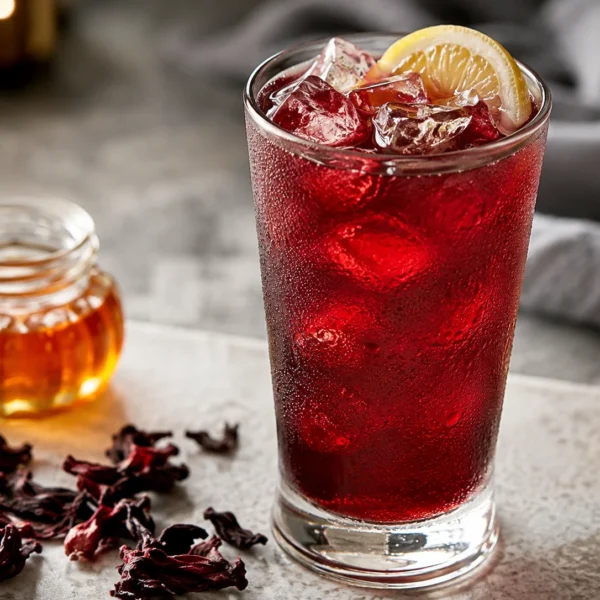 Iced Hibiscus Tea